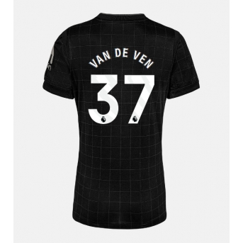 Billige Fotballdrakt Tottenham Hotspur Micky van de Ven #37 Replika Bortedrakt Dame 2025-26 Kortermet